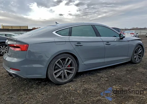 2018 Audi S5 Prestige z USA, uszkodzony, nr VIN WAUC4CF5XJA011117